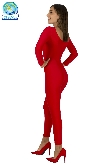 TUTA LYCRA ROSSO DANZA DONNA